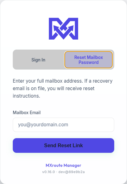 Indigo Day reset